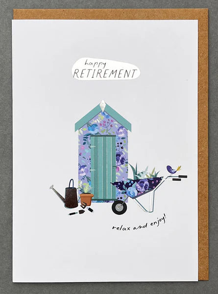 Happy Retirement Shed Card