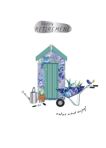 Happy Retirement Shed Card