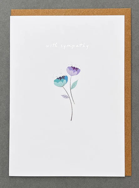 With Sympathy Card