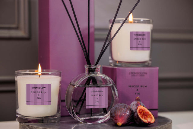 Stoneglow Spiced Rum & Fig - Reed Diffuser