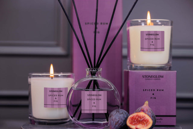 Stoneglow Spiced Rum & Fig - Scented Candle