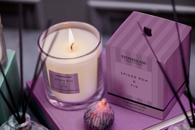 Stoneglow Spiced Rum & Fig - Scented Candle