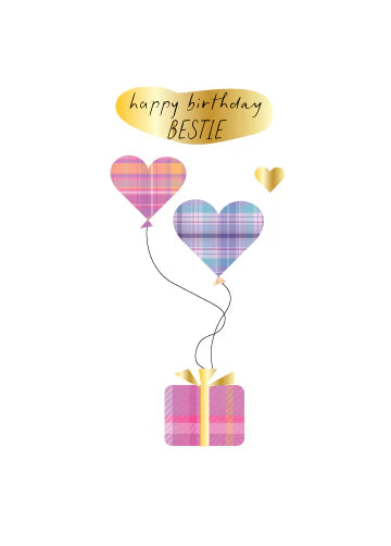 Happy Birthday Bestie Card