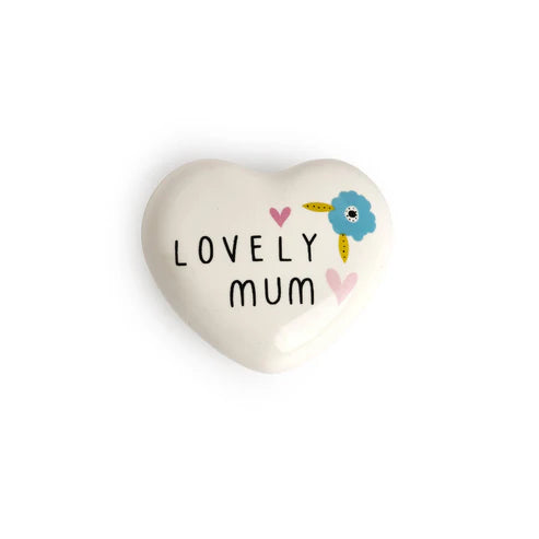 Lovely Mum Heart Token