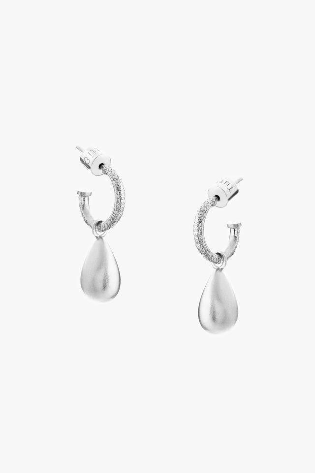 Tutti Pebble Earrings - Silver