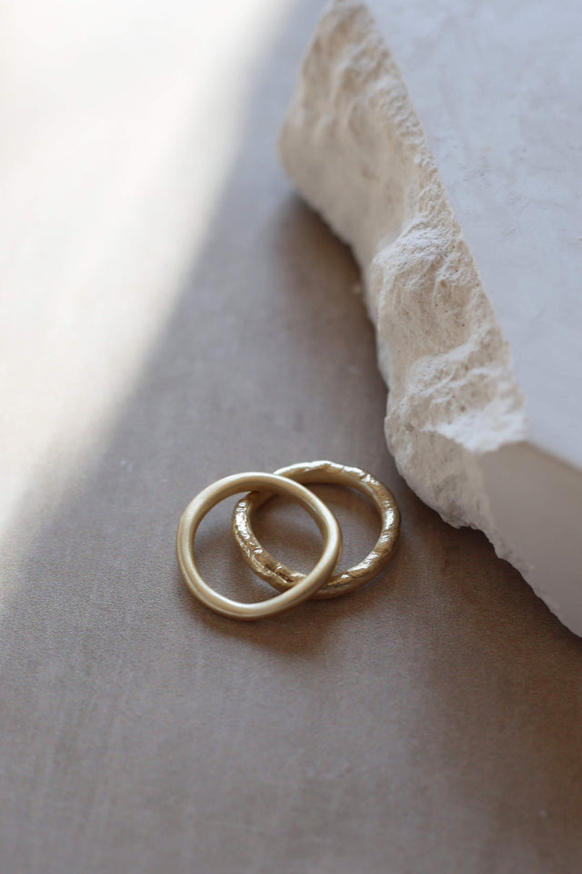 Tutti Wave Ring - Gold