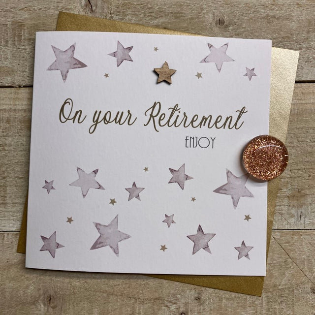 Retirement Card - Stars