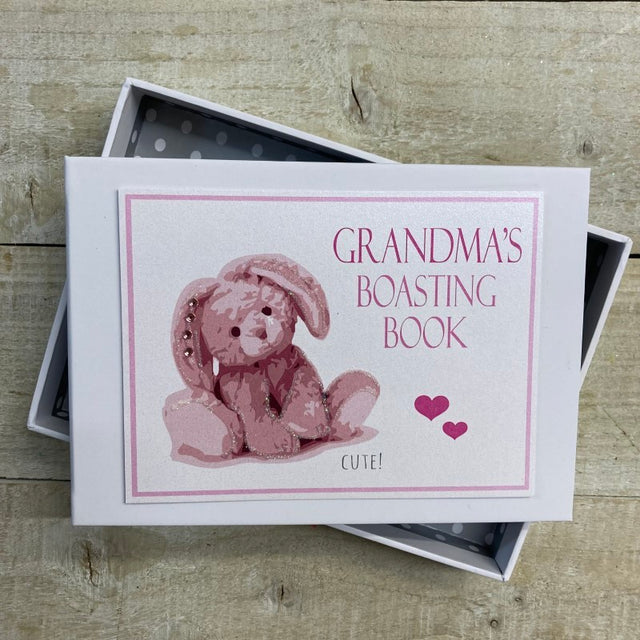 Grandma's Boasting Book - Pink Bunny