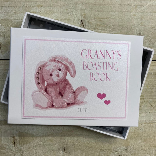 Granny's Boasting Book - Pink Bunny