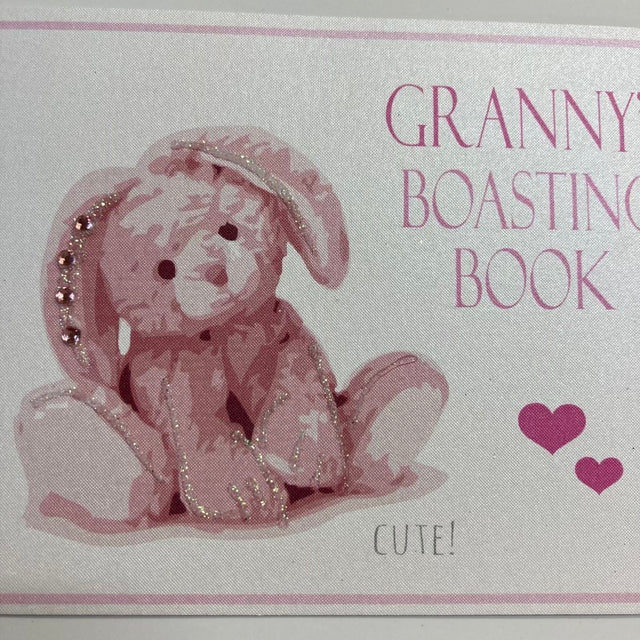 Granny's Boasting Book - Pink Bunny