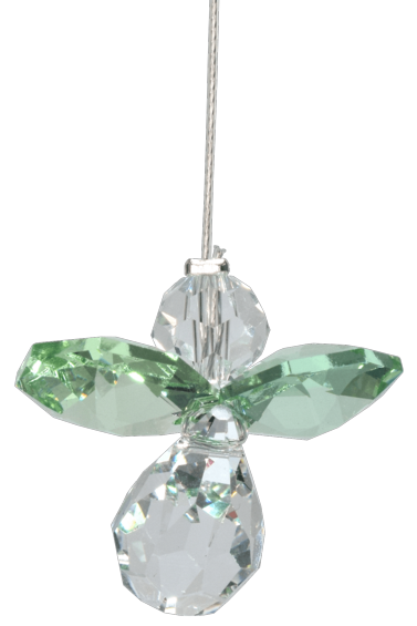 Peridot Crystal Guardian Angel