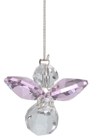 Rose Crystal Guardian Angel