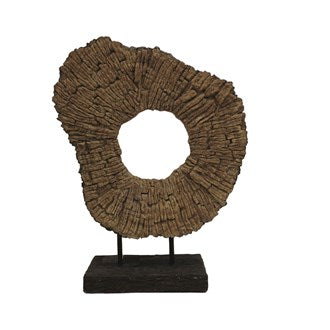 Wood Effect LED Lamp