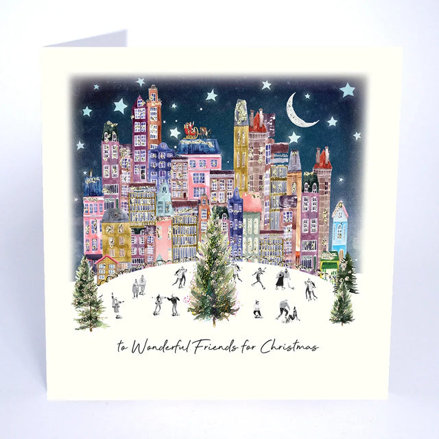 To Wonderful Friends for Christmas Card