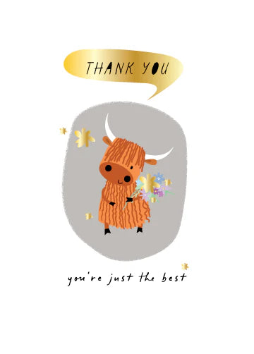 Thank You You're The Best Card