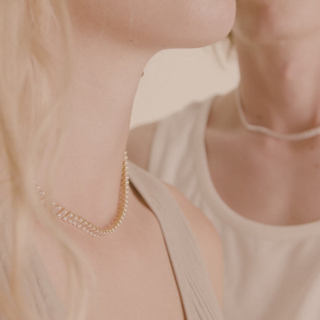 Pilgrim Rue Necklace - Gold