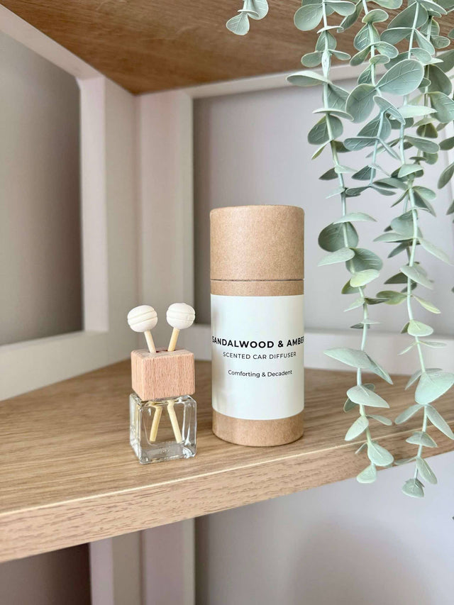 Luxury car fragranced diffuser - Sandalwood & Amber
