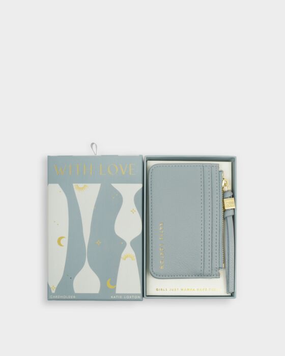 Katie Loxton Coin & Cardholder - Duck Egg Blue