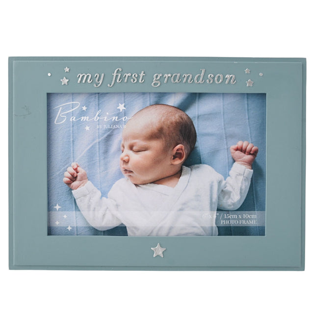 My First Grandson 6' x 4' Photo Frame