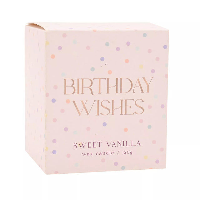 Confetti - Birthday Wishes Candle