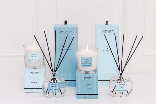 Stoneglow Gardenia & White Muguet Candle