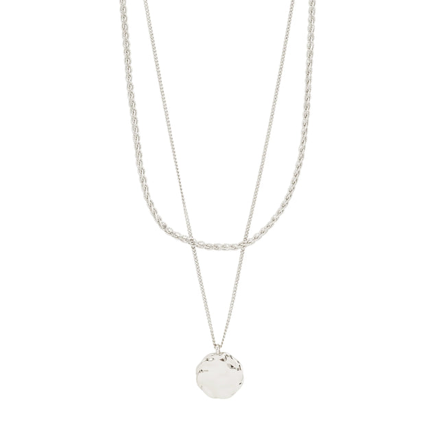 Pilgrim Declan 2-in-1 Necklace - Silver