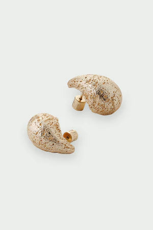 Tutti Dome Earrings Small - Gold