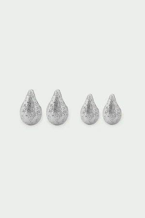 Tutti Dome Earrings Small - Silver
