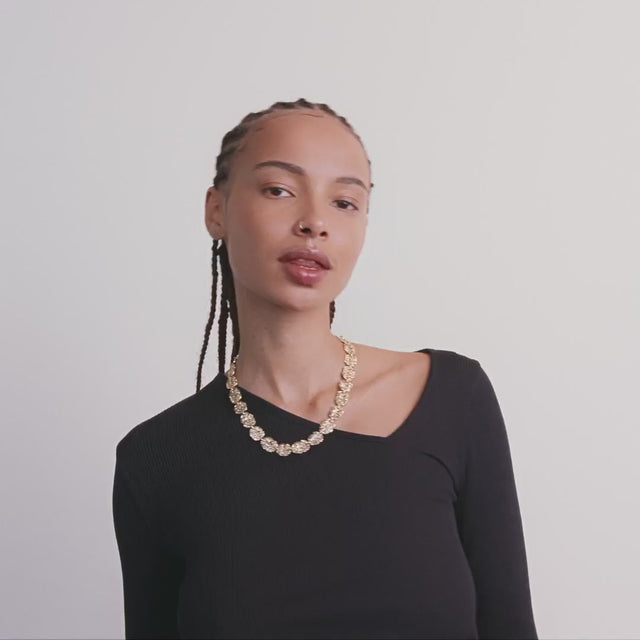 Pilgrim True Necklace - Gold