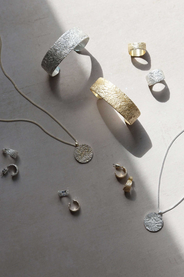 Tutti Artic Disc Necklace - Silver