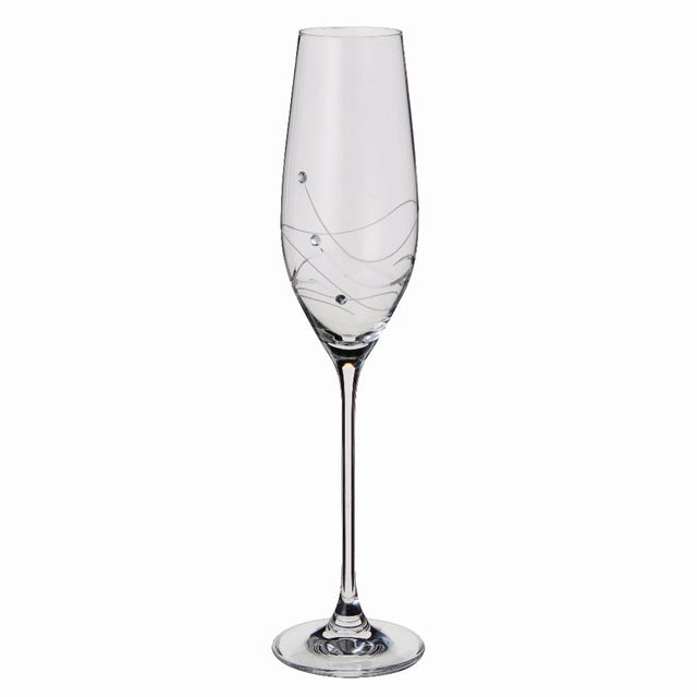 Dartington Glitz Clear Flutes