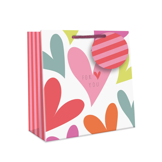 Hearts Medium Gift Bag