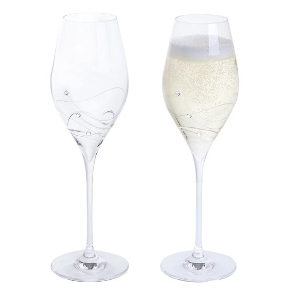 Dartington Glitz Prosecco Set Of 2