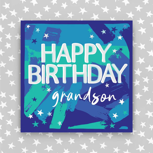 Grandson Birthday Card