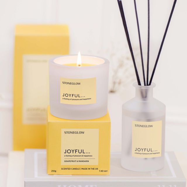 Affirmations - Joyful - Scented Candle Tumbler