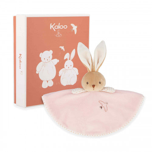 Kaloo Round Doudou Rabbit Pink