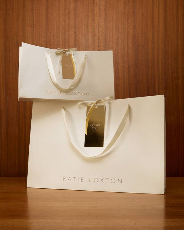 Katie Loxton Nova Hand Woven Top Handle Bag - Black