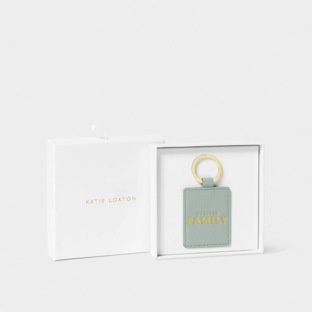 Katie Loxton Family Boxed Keyring - Duck Egg Blue