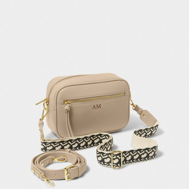 Katie Loxton Hallie Crossbody Bag - Light Taupe