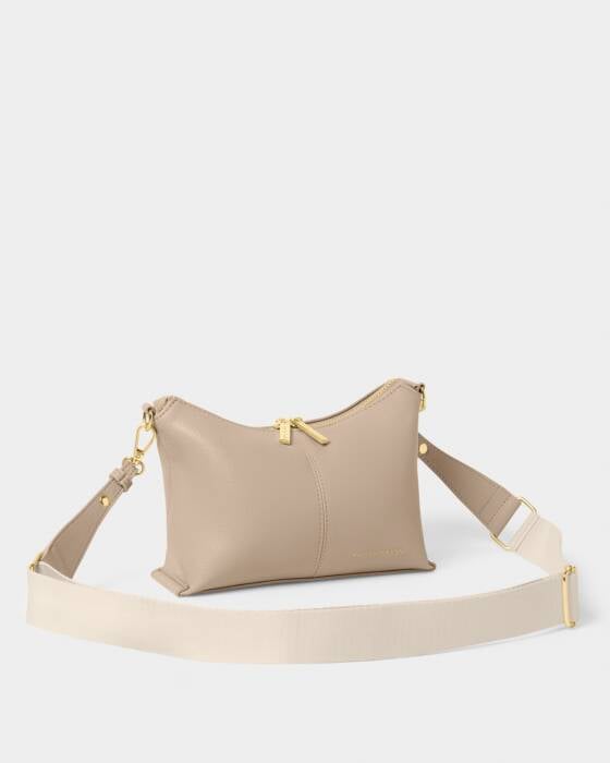 KL Laila Slouch Crossbody Bag - Light Taupe