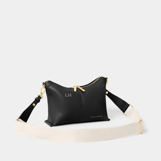 Laila Slouch Crossbody Bag - Black