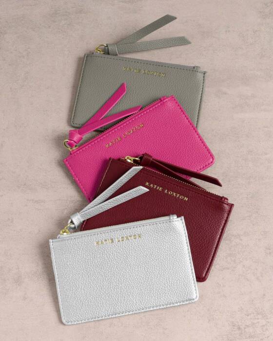 Katie Loxton Hallie Coin & Card Holder - Silver