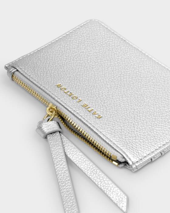 Katie Loxton Hallie Coin & Card Holder - Silver
