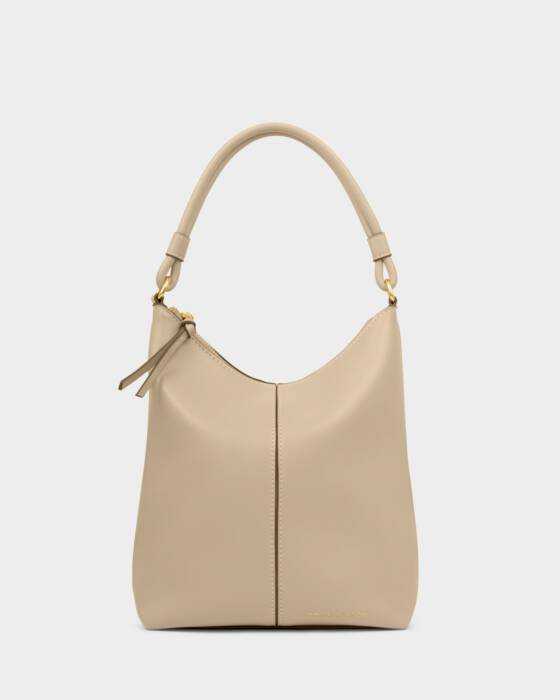 Katie Loxton Hallie Satchel Bag - Light Taupe