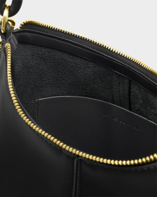 Katie Loxton Hallie Satchel Bag - Black