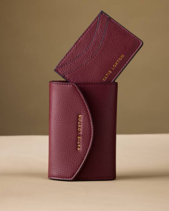 Katie Loxton Alba Cardholder - Cherry