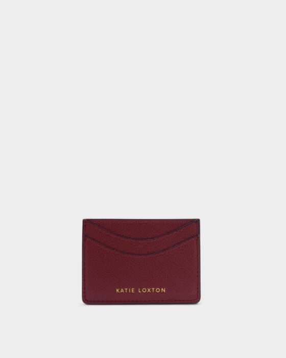Katie Loxton Alba Cardholder - Cherry