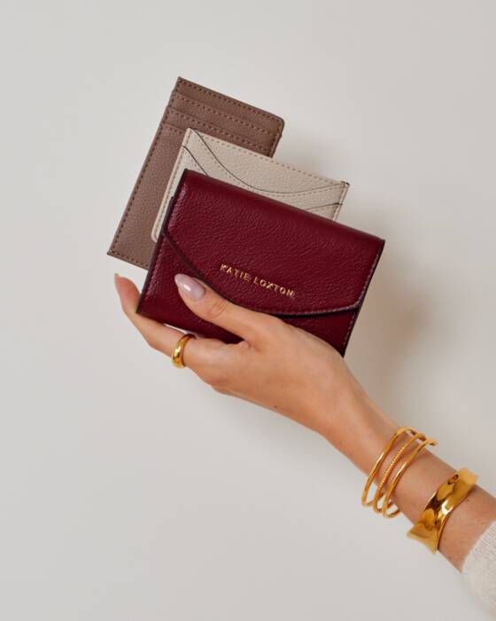 Katie Loxton Alba Purse - Cherry