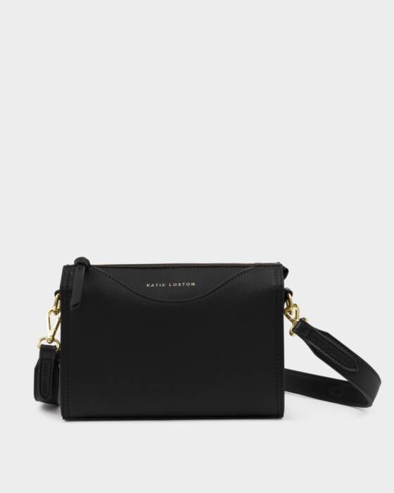 Katie Loxton Alba Crossbody Bag - BLACK