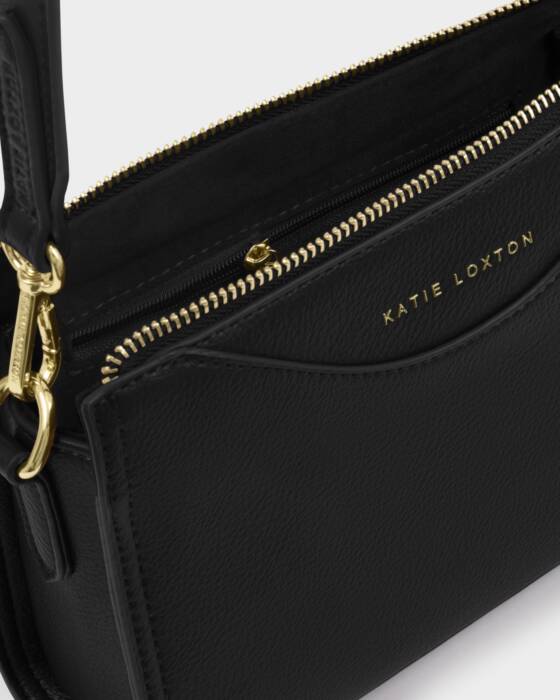 Katie Loxton Alba Crossbody Bag - BLACK